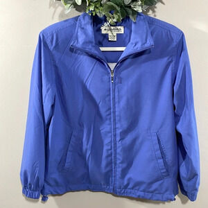 Appleseed’s Full Zip Lined Lavender Jacket S Petite